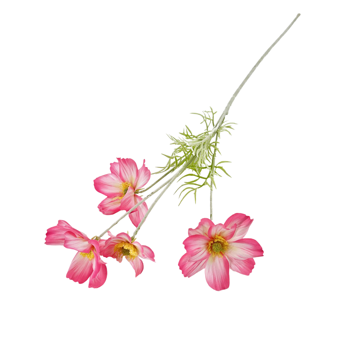 IMG_2781 GNW White Pink Artificial Faux Poppy WX-171 - Image 1