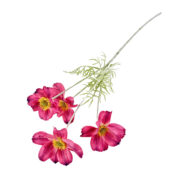 GNW Fuchsia Artificial Faux Poppy WX-174 - Image 2
