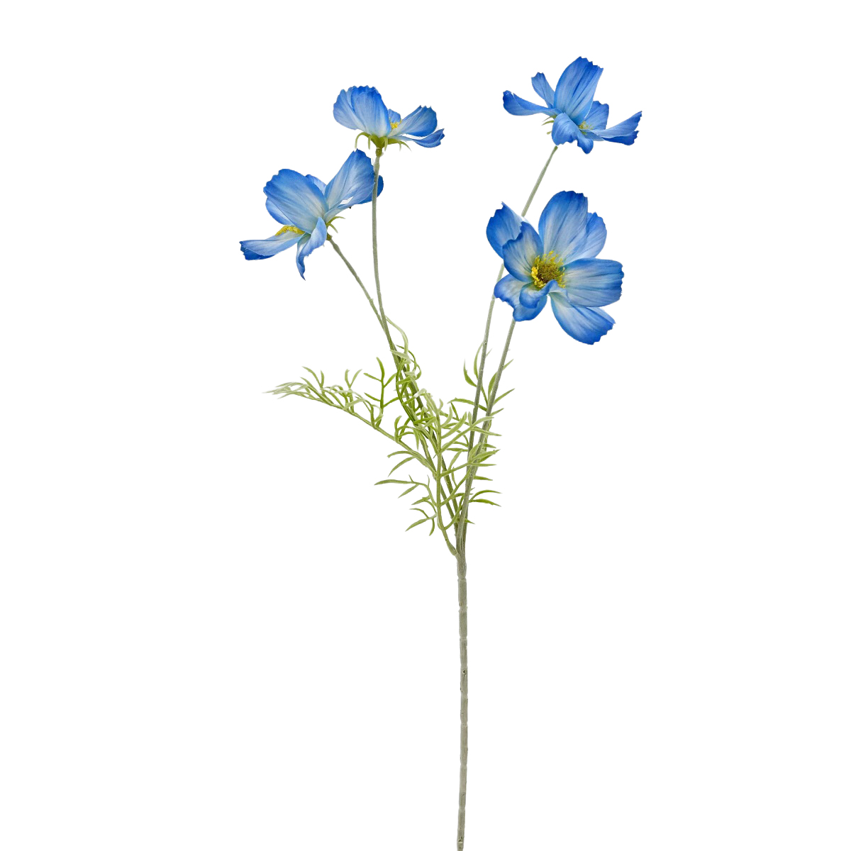 IMG_2787 GNW Blue Artificial Faux Poppy WX-179 - Image 1