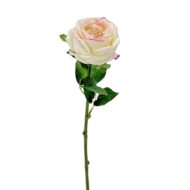 GNW Pink Artificial Garden Rose Real Touch JM-112