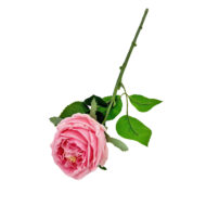 GNW Pink Artificial Garden Rose Real Touch JM-113 - Image 2