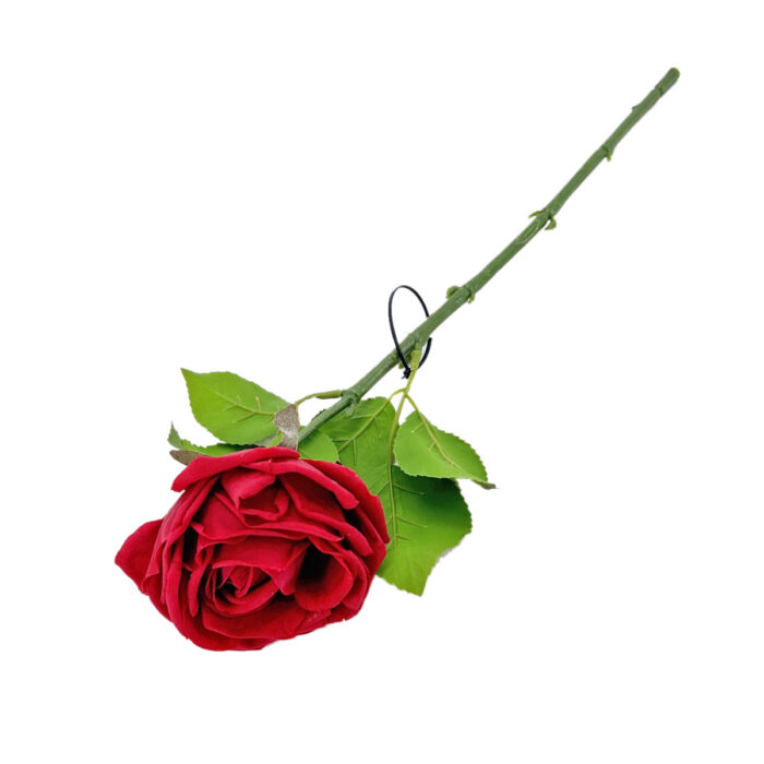 GNW Red Artificial Garden Rose Real Touch JM-100 - Image 2