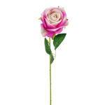 GNW White core rose red Artificial Garden Rose Silk JAD-26