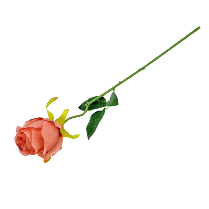 GNW Peach Pink Artificial Garden Rose Silk JAD-50 - Image 2