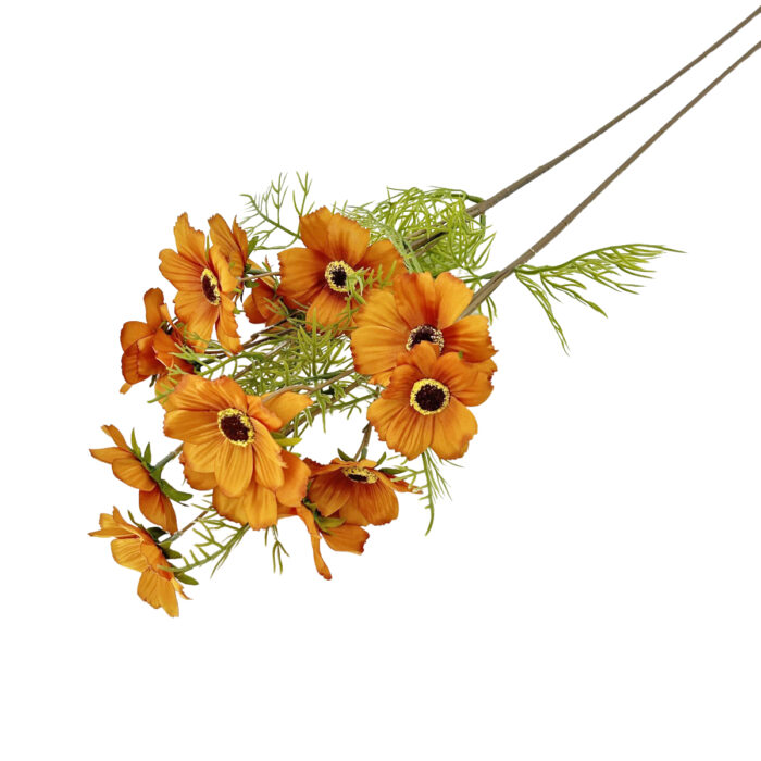 GNW Orange Artificial Faux Poppy MPG-13 - Image 2