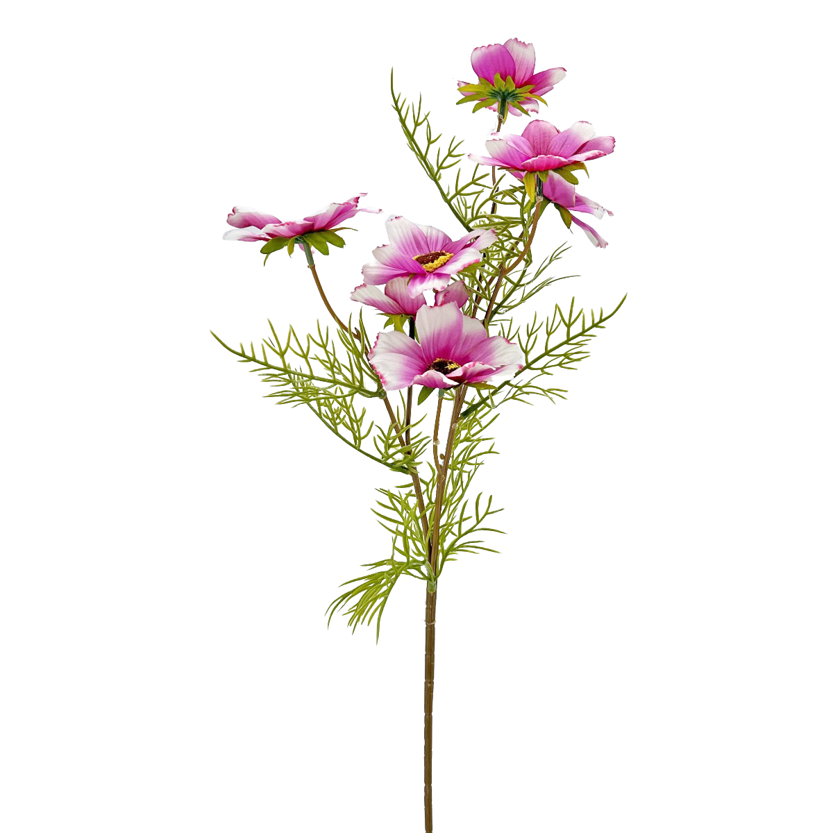 IMG_3595 GNW White Purple Artificial Faux Poppy MPG-10 - Image 1