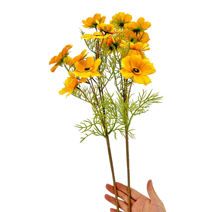 GNW Yellow Artificial Faux Poppy MPG-14 - Image 3