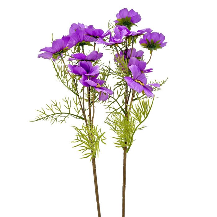 GNW Purple Artificial Faux Poppy MPG-07 - Image 3