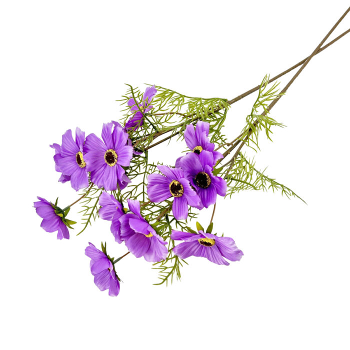 GNW Purple Artificial Faux Poppy MPG-07 - Image 2