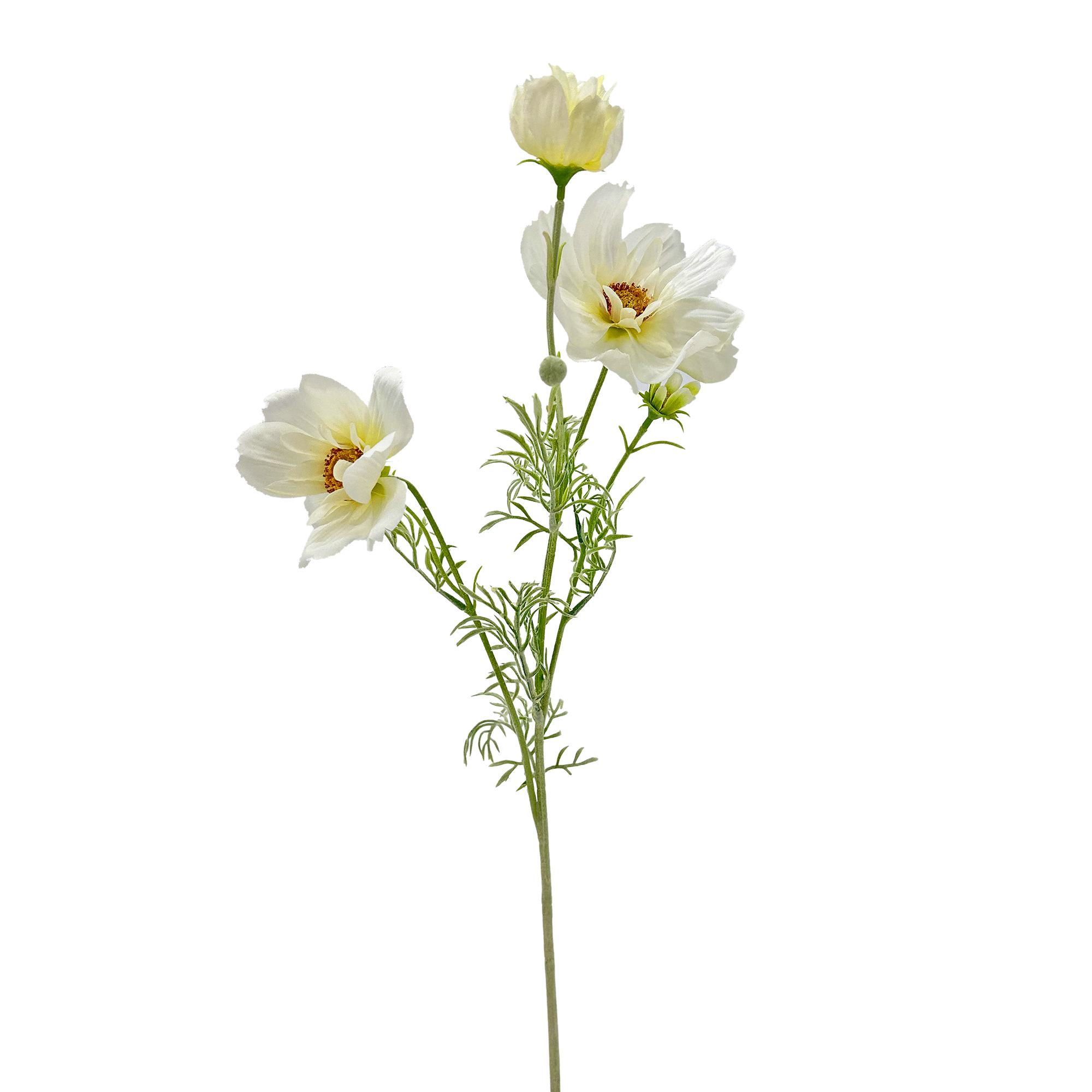 IMG_5521 GNW White Artificial Big Poppy HFF-05 - Image 1