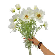GNW White Artificial Big Poppy HFF-05 - Image 3
