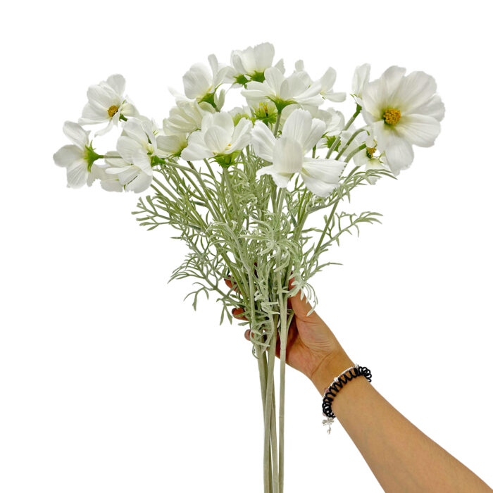 GNW White Artificial Poppy HFF-01 - Image 3
