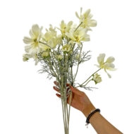 GNW White Artificial Poppy JM-51 - Image 3