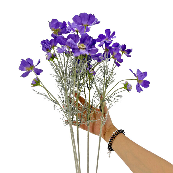 GNW Purple Artificial Poppy JM-54 - Image 3