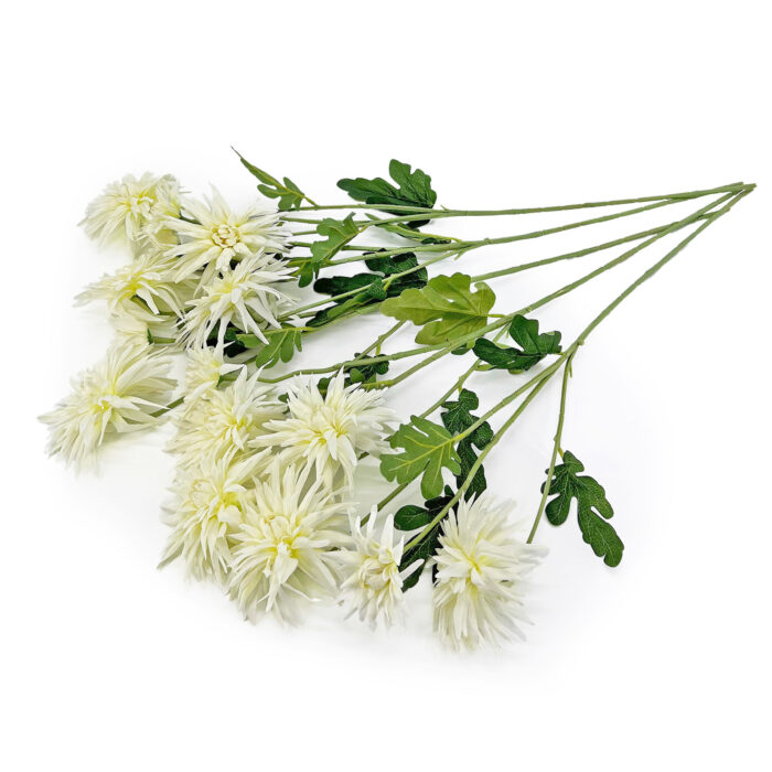 GNW White Artificial Poppy DH-14 - Image 2