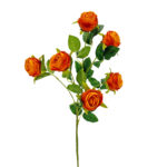 GNW Orange Artificial Garden Rose Silk DH-28