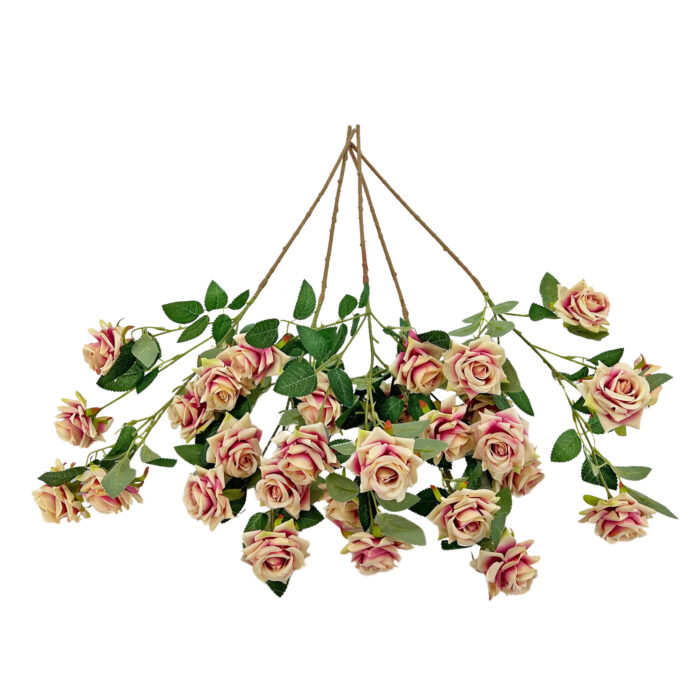 GNW Purple Artificial Garden Rose With Sharp Tips DH-35 - Image 2