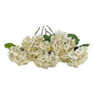 GNW White Artificial Hydrangea Silk DH-04 - Image 2