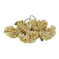 GNW Ivory Artificial Hydrangea Silk DH-03 - Image 2