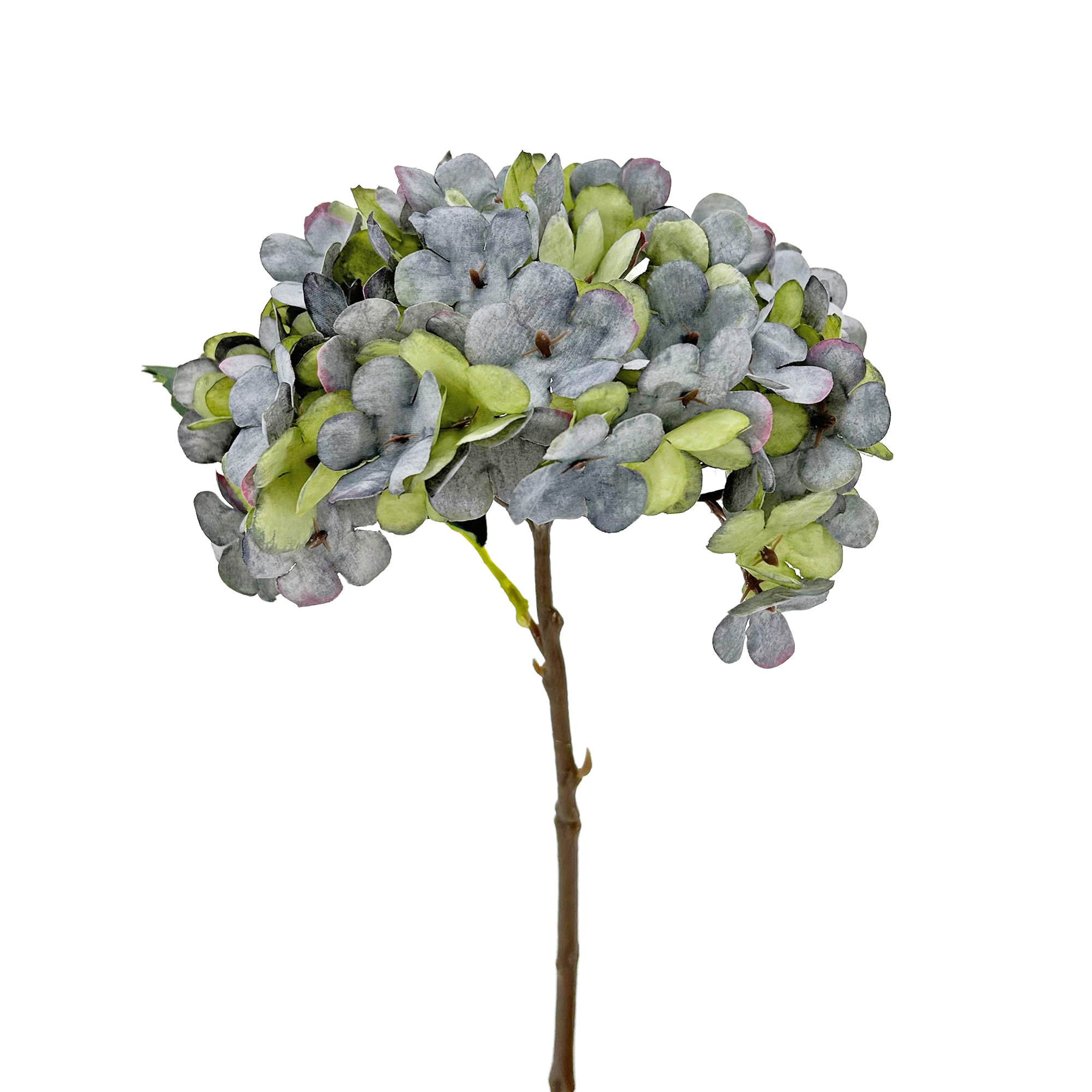 IMG_5910 GNW Blue Green Artificial Hydrangea Silk DH-06 - Image 1