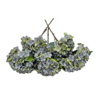 GNW Blue Green Artificial Hydrangea Silk DH-06 - Image 2