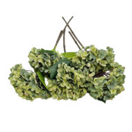GNW Green Artificial Hydrangea Silk DH-07 - Image 2