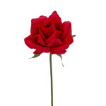 GNW Red Artificial Wedding Rose Sticks Real Touch XL-14