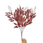 GNW Wine Artificial Bunch Of Willow Leaves MY-248