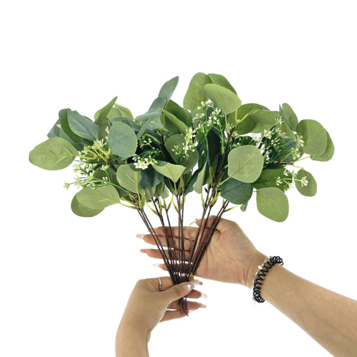 GNW Green Artificial Eucalyptus With Round Leaves TC-09 - Image 2