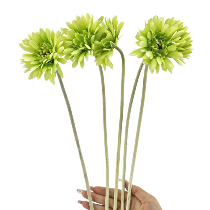 GNW Green Artificial Chrysanthemum DY-04 - Image 2