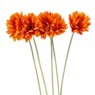 GNW Orange Artificial Chrysanthemum DY-10 - Image 3
