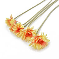 GNW Yellow Pink Artificial Chrysanthemum DY-05 - Image 2