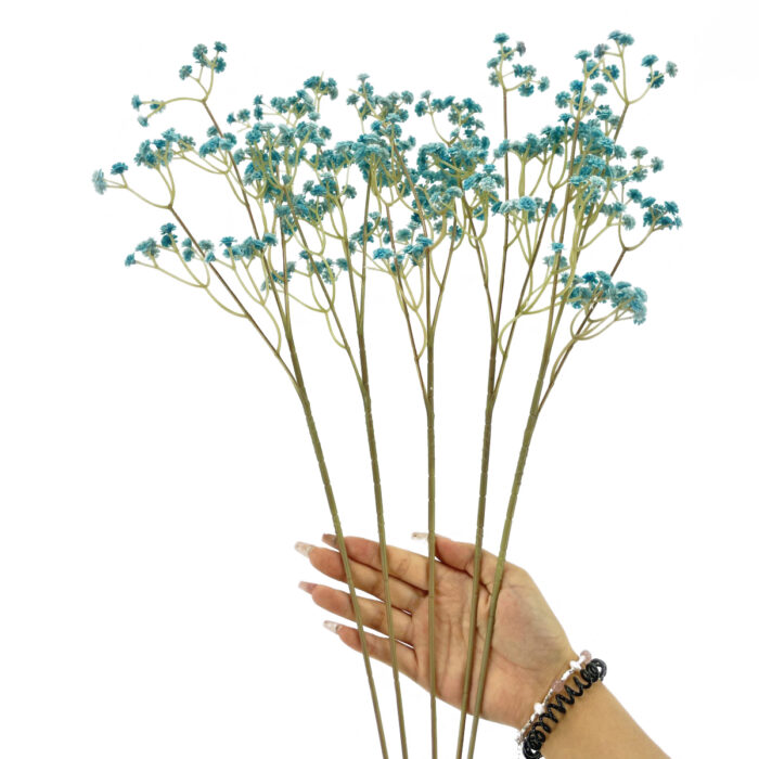 GNW Blue Artificial Baby's Breath YZ-24 - Image 2