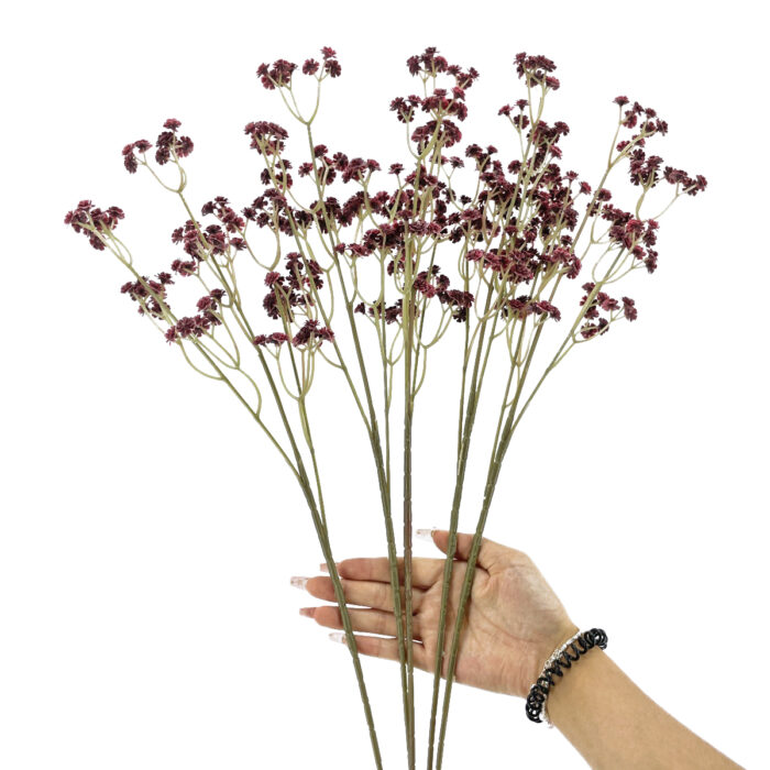 GNW Wine Artificial Baby's Breath YZ-25 - Image 3