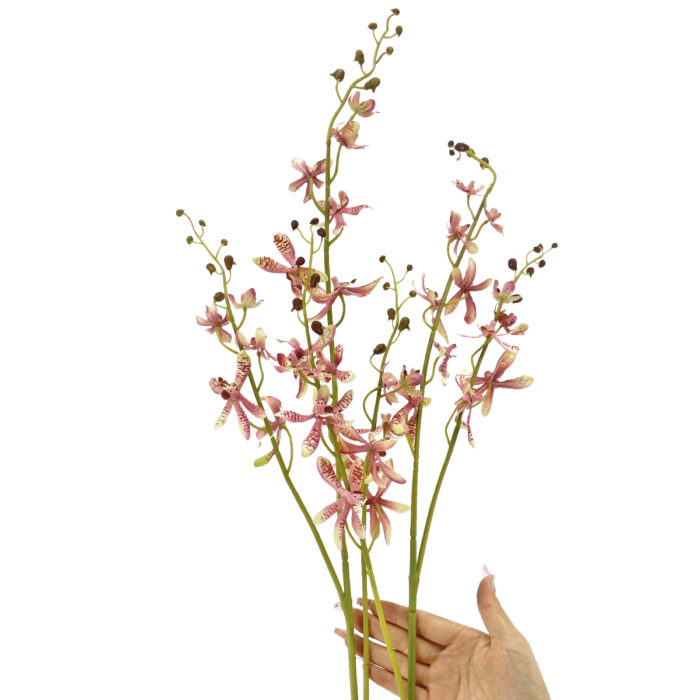 GNW Pink Artificial Dendrobium Orchid LZ-207 - Image 2