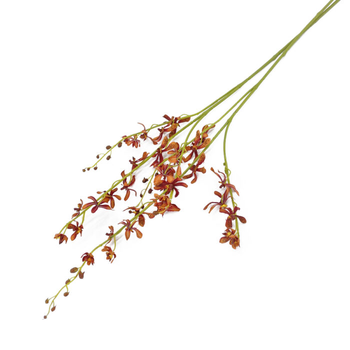 GNW Red Artificial Dendrobium Orchid LZ-209 - Image 2