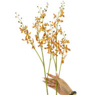 GNW Brown Artificial Dendrobium Orchid LZ-210 - Image 3