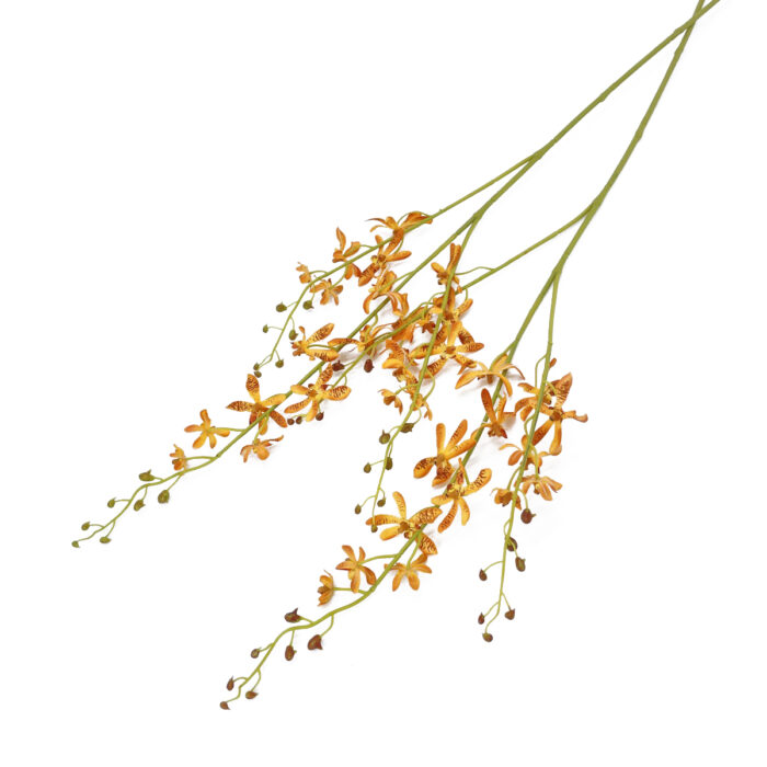 GNW Brown Artificial Dendrobium Orchid LZ-210 - Image 2