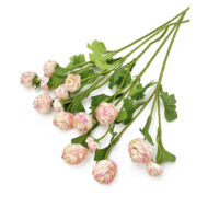 GNW Pink Artificial Small Peony LRX-45 - Image 2
