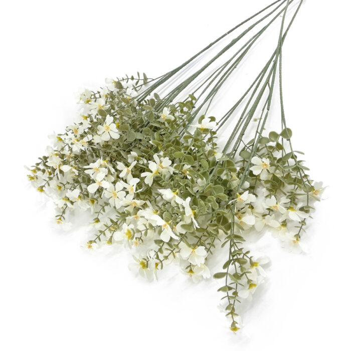 GNW Beige Artificial Small Wild Flower Branches XHH-09 - Image 2