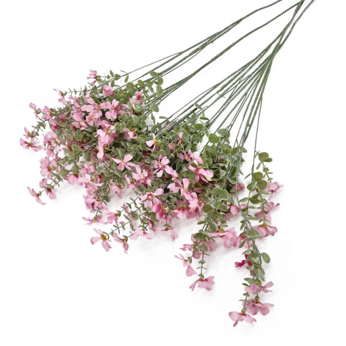 GNW Purple Artificial Small Wild Flower Branches XHH-12 - Image 2
