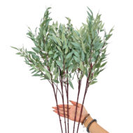 GNW Light Green Artificial Salix Leaf LRR-318 - Image 3