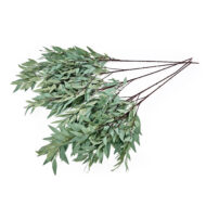 GNW Light Green Artificial Salix Leaf LRR-318 - Image 2