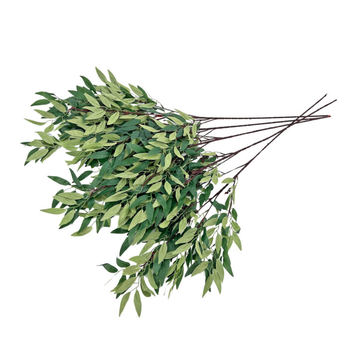 GNW Green Artificial Salix Leaf LR-652 - Image 2