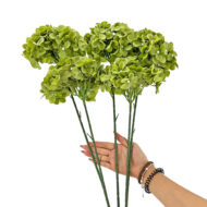 GNW Green Artificial Hydrangea Silk LRR-360 - Image 2