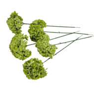 GNW Green Artificial Hydrangea Silk LRR-360 - Image 3