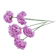 GNW Purple Artificial Hydrangea Silk LRR-353 - Image 3