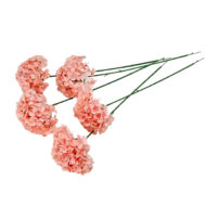 GNW Pink Artificial Hydrangea Silk LRR-351 - Image 3