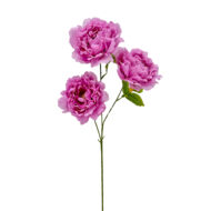 GNW Dark Purple Artificial Rich Peony LRR-327
