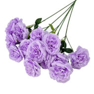 GNW Purple Artificial Chinese Rose Peony LRR-345 - Image 2